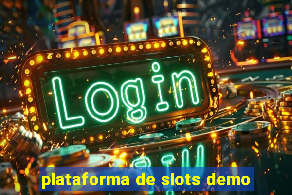 plataforma de slots demo