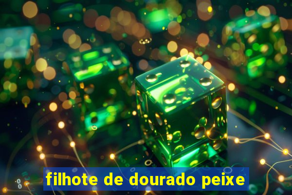 filhote de dourado peixe