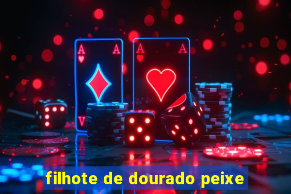 filhote de dourado peixe