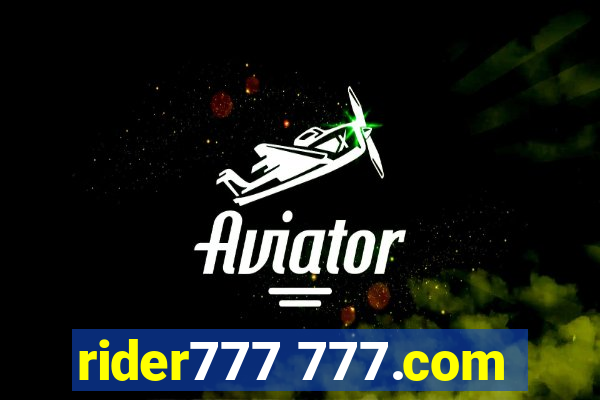 rider777 777.com