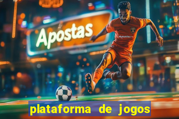 plataforma de jogos nova pagando