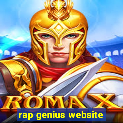 rap genius website