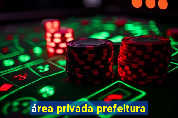 área privada prefeitura