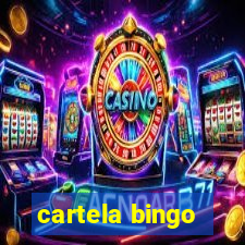 cartela bingo