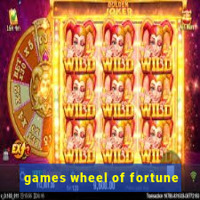 games wheel of fortune