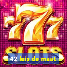 42 leis de maat