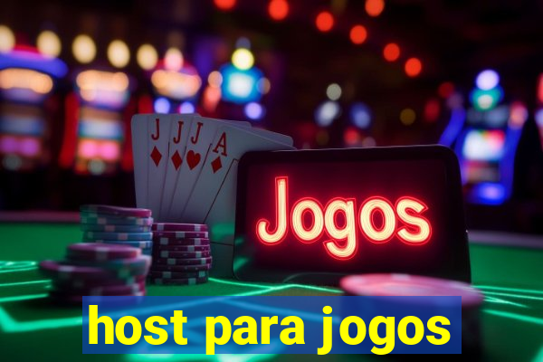 host para jogos