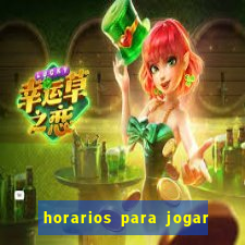 horarios para jogar no fortune rabbit