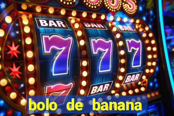 bolo de banana menino prendado