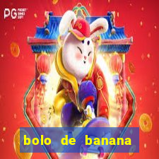 bolo de banana menino prendado