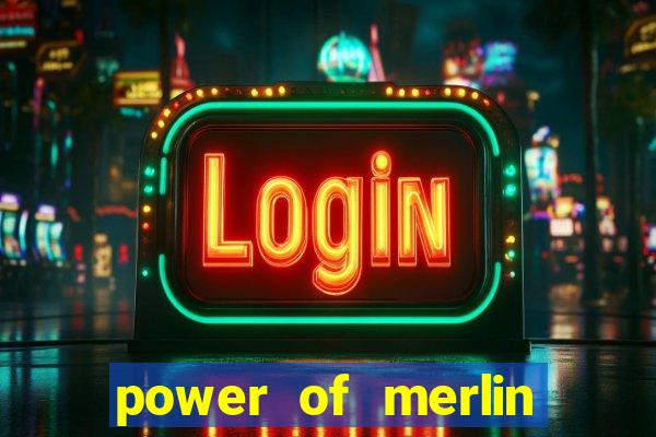 power of merlin megaways slot