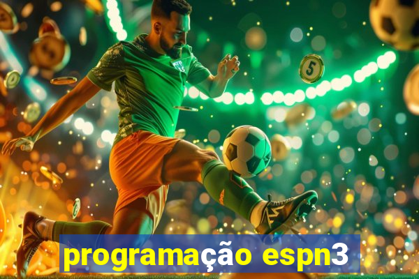 programação espn3