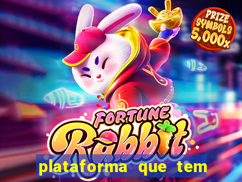 plataforma que tem o fortune tiger