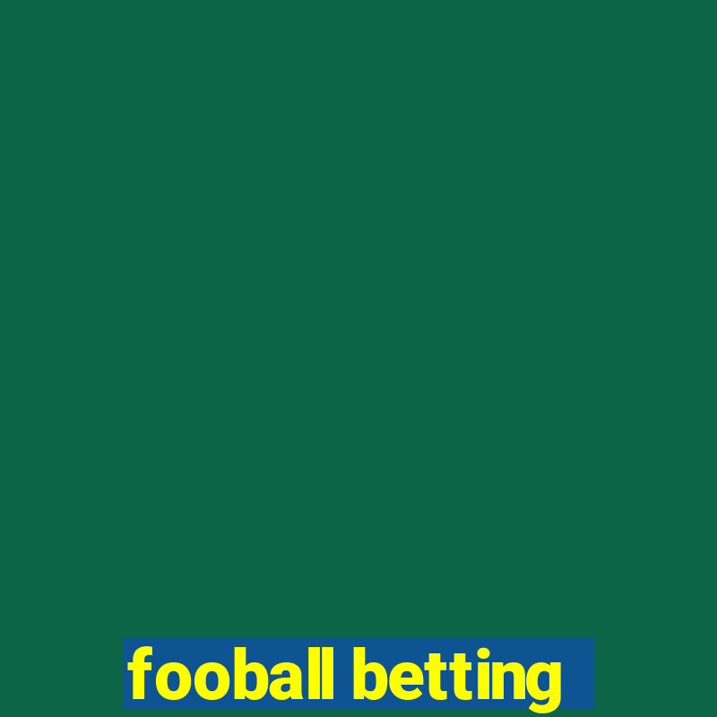 fooball betting