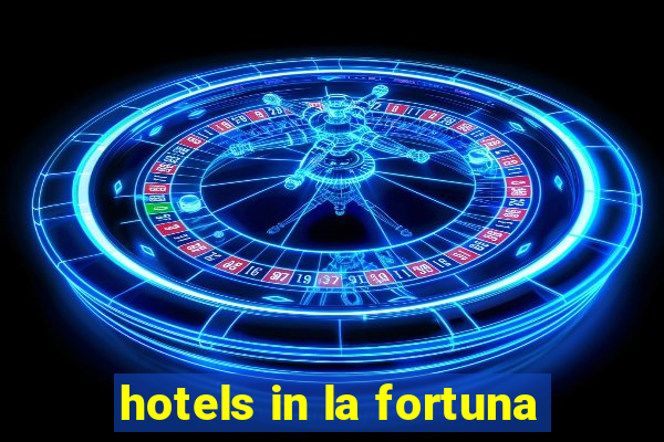 hotels in la fortuna