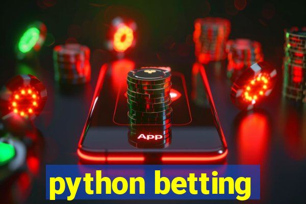 python betting