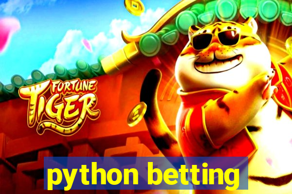 python betting