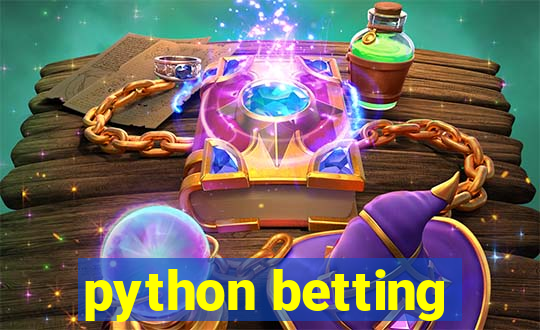 python betting