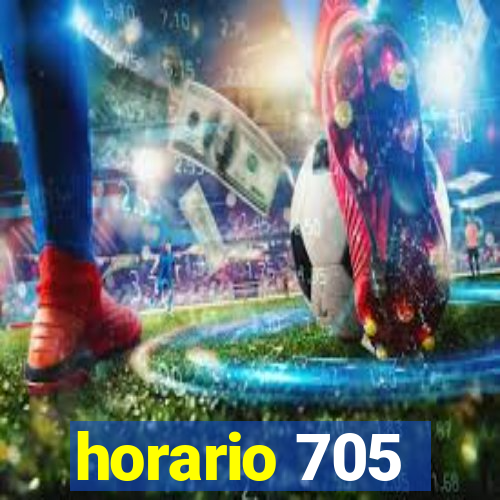 horario 705