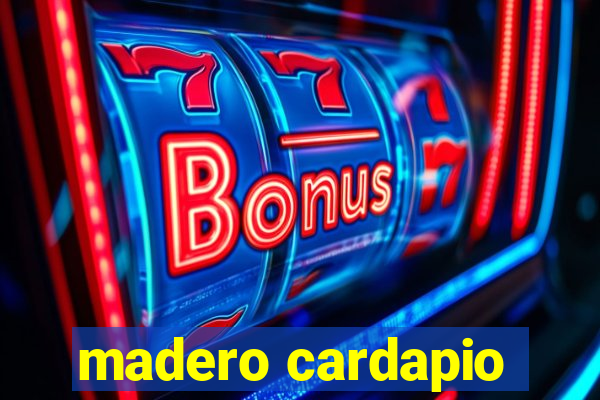 madero cardapio