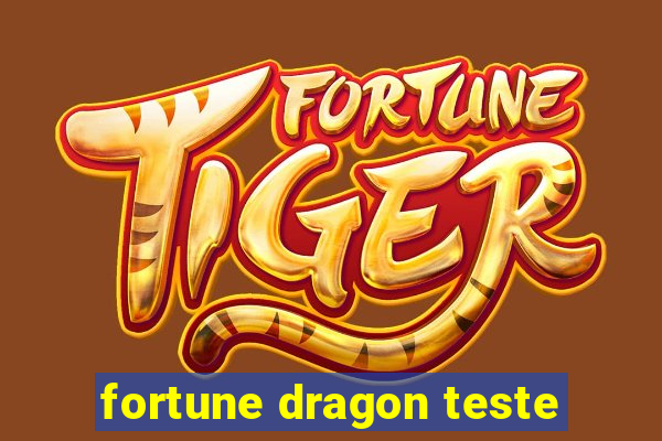 fortune dragon teste