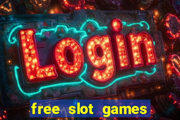 free slot games real money