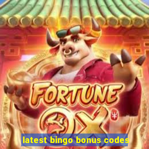 latest bingo bonus codes