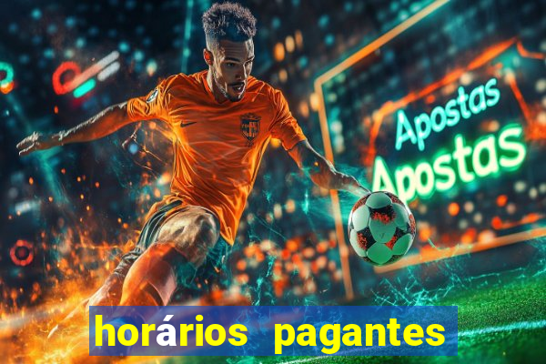 horários pagantes pg soft