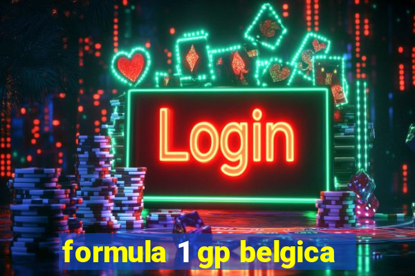 formula 1 gp belgica