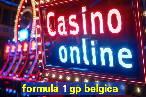 formula 1 gp belgica