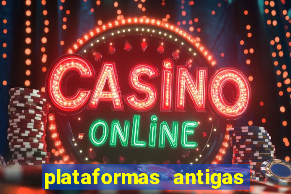 plataformas antigas de jogos