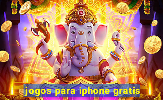 jogos para iphone gratis