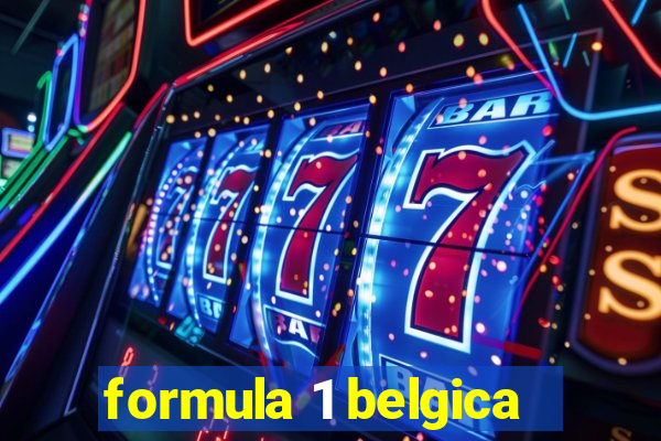 formula 1 belgica