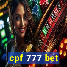 cpf 777 bet