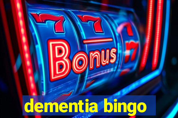 dementia bingo