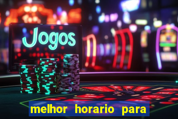 melhor horario para jogar fortune rabbit