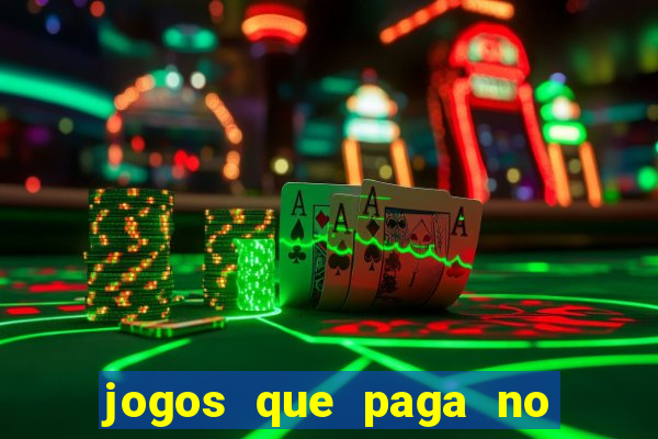 jogos que paga no pix de verdade