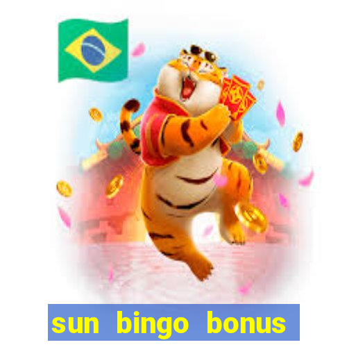 sun bingo bonus terms and conditions