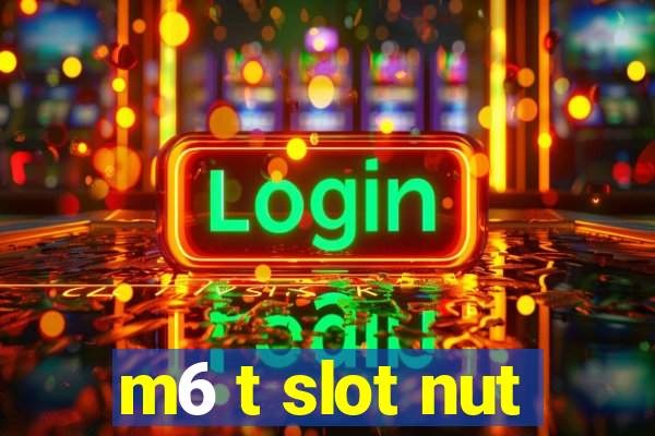 m6 t slot nut