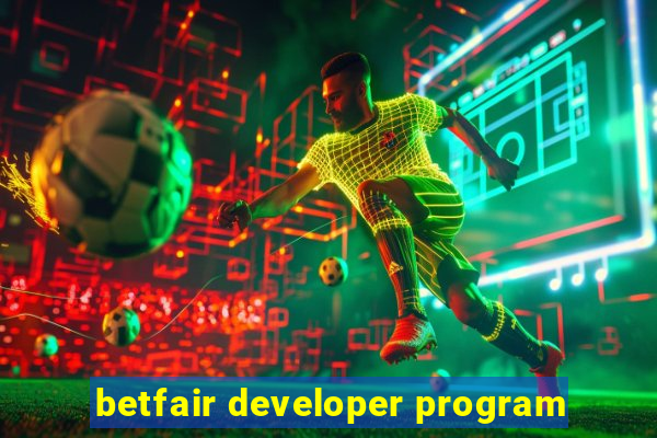 betfair developer program