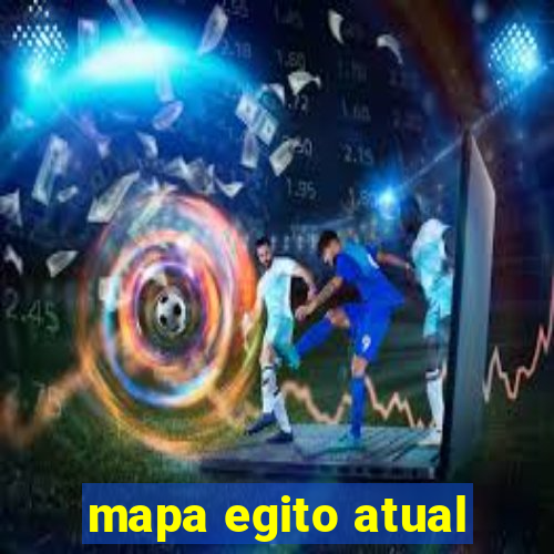 mapa egito atual