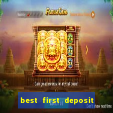 best first deposit bingo bonus