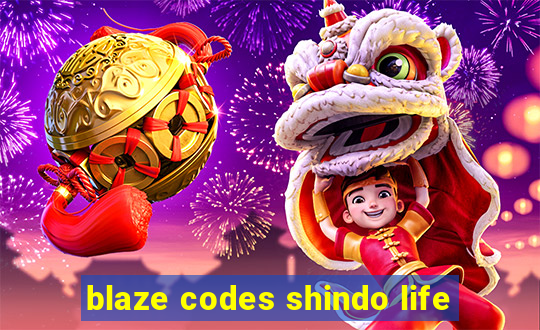 blaze codes shindo life