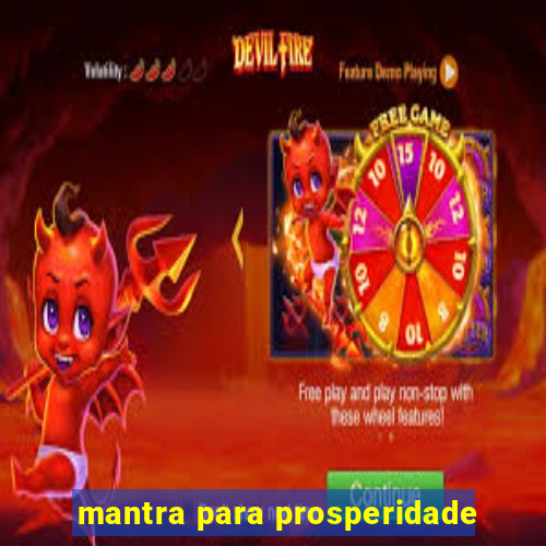 mantra para prosperidade