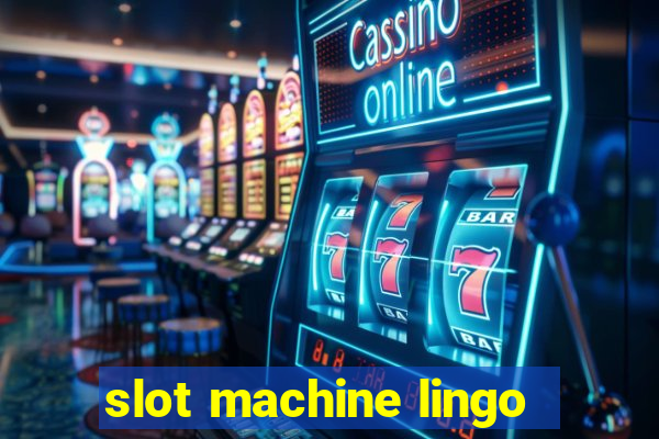 slot machine lingo