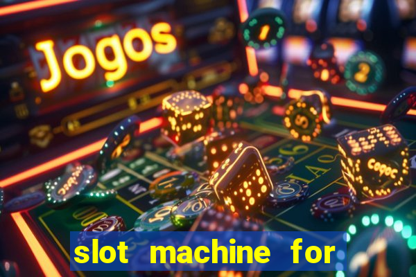 slot machine for home bar