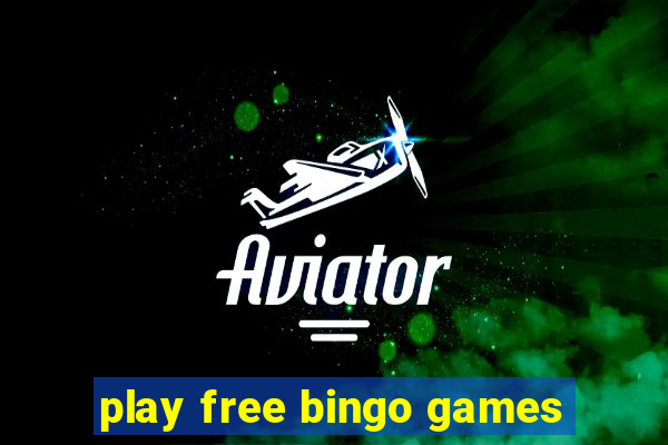 play free bingo games