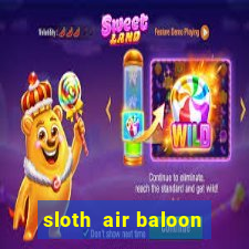 sloth  air baloon