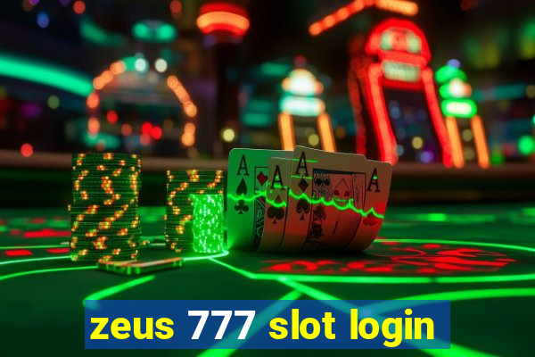 zeus 777 slot login