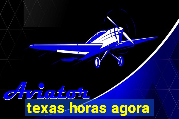 texas horas agora